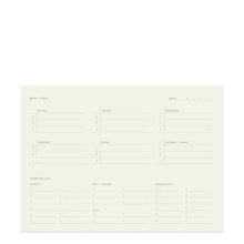 Load image into Gallery viewer, Weekly Meal Planner Notepad