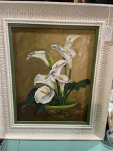 Load image into Gallery viewer, &#39;Cala Lilies&#39; Original Oil Painting
