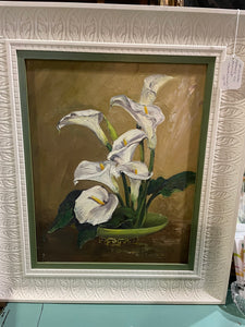 'Cala Lilies' Original Oil Painting