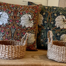 Load image into Gallery viewer, Belgian William Morris Pillow, multiple styles