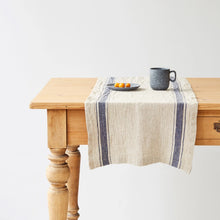 Load image into Gallery viewer, Striped European Linen Runner, multiple styles