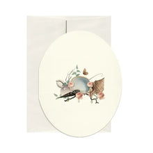 Load image into Gallery viewer, Oval Still-Life Card, multiple styles