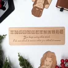 Load image into Gallery viewer, Alder Wood Bookmark, multiple styles