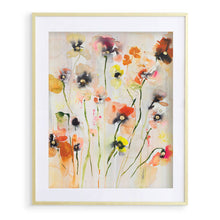 Load image into Gallery viewer, Garden Poppy Abstract Art Print
