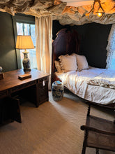 Load image into Gallery viewer, Carved Walnut Jacobean Armchair