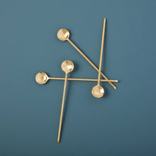 Load image into Gallery viewer, Long Golden Spoon