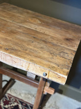 Load image into Gallery viewer, Antique Butcher Block Table