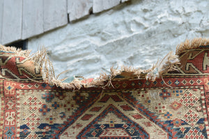 Antique Oriental Throw Rug, multiple styles