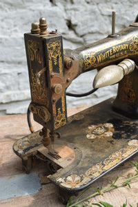 Antique "White Rotary" Sewing Machine