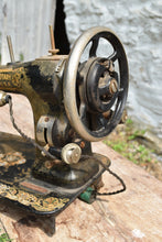 Load image into Gallery viewer, Antique &quot;White Rotary&quot; Sewing Machine
