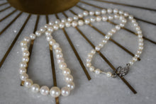 Load image into Gallery viewer, 14Kt-Clasp Pearl Estate Necklace
