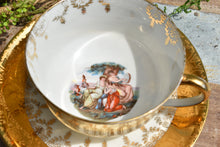 Load image into Gallery viewer, Antique Edgewood 22kt Royal China Cup + Saucer
