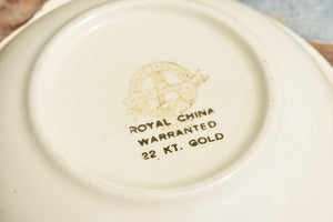 Antique Edgewood 22kt Royal China Cup + Saucer
