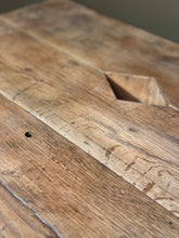 Load image into Gallery viewer, Antique Butcher Block Table