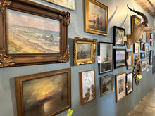 Load image into Gallery viewer, Antique Seascape Oil Painting