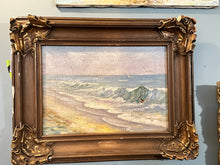 Load image into Gallery viewer, Antique Seascape Oil Painting