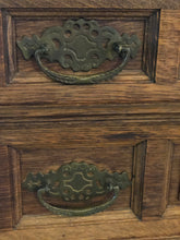 Load image into Gallery viewer, Vintage Carved Oak Chest