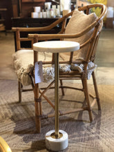 Load image into Gallery viewer, Marble-top Stand/Martini Table