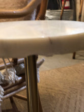 Load image into Gallery viewer, Marble-top Stand/Martini Table