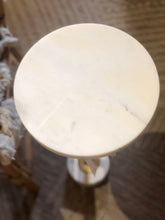 Load image into Gallery viewer, Marble-top Stand/Martini Table