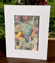 Load image into Gallery viewer, Sea Anemones Print in White Matte