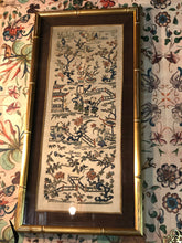 Load image into Gallery viewer, Antique Chinese "Forbidden Stitch" Embroidered Panel, multiple styles