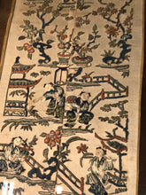 Load image into Gallery viewer, Antique Chinese "Forbidden Stitch" Embroidered Panel, multiple styles