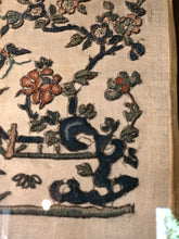 Load image into Gallery viewer, Antique Chinese "Forbidden Stitch" Embroidered Panel, multiple styles