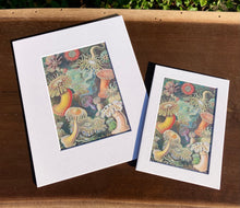 Load image into Gallery viewer, Sea Anemones Print in White Matte