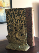 Load image into Gallery viewer, Gilt Cast-Iron Ship Bookend