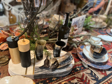 Load image into Gallery viewer, Melamine Literary Marbleized Plate, multiple styles