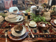 Load image into Gallery viewer, Melamine Literary Marbleized Plate, multiple styles