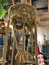 Load image into Gallery viewer, XL Boho Macrame Plant Holder