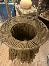 Load image into Gallery viewer, XL Boho Macrame Plant Holder