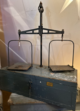 Load image into Gallery viewer, German Industrial Scale and Storage Chest