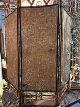 Load image into Gallery viewer, Antique Chinoiserie Bamboo Screen