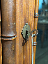 Load image into Gallery viewer, French Faux Bamboo Armoir