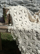 Load image into Gallery viewer, Handmade Crochet Coverlet/Tablecloth
