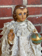 Load image into Gallery viewer, Chalkware Infant of Prague w/ 4 Layers of Clothing