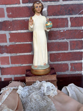 Load image into Gallery viewer, Chalkware Infant of Prague w/ 4 Layers of Clothing
