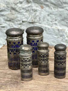 Vintage Cobalt Shaker, multiple styles