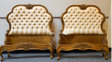 Load image into Gallery viewer, French Twin Bed
