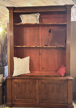 Load image into Gallery viewer, Antique English Yewwood 2-pt Cabinet