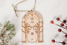 Load image into Gallery viewer, Alder Wood Ornament, multiple styles
