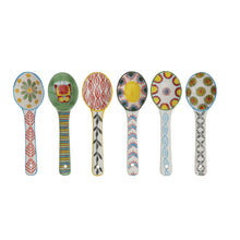 Load image into Gallery viewer, Colorful Handpainted Spoon, multiple styles
