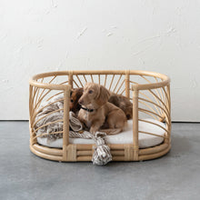 Load image into Gallery viewer, Rattan Pet Bed