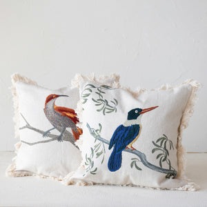 Bird on Branch Down Pillow, multiple styles