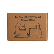 Load image into Gallery viewer, Cotton Tablecloth Playhouse
