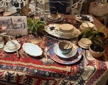 Load image into Gallery viewer, Melamine Literary Marbleized Plate, multiple styles
