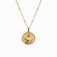 Load image into Gallery viewer, Mini AWE Goddess Coin Pendant w/ Chain, multiple styles